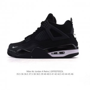 公司级 真标 耐克 Nike Air Jordan 4 Retro Og迈克尔 乔丹Aj4代乔4 中帮复古休闲运动文化篮球鞋。秉承轻量化的速度型篮球鞋设计思想完