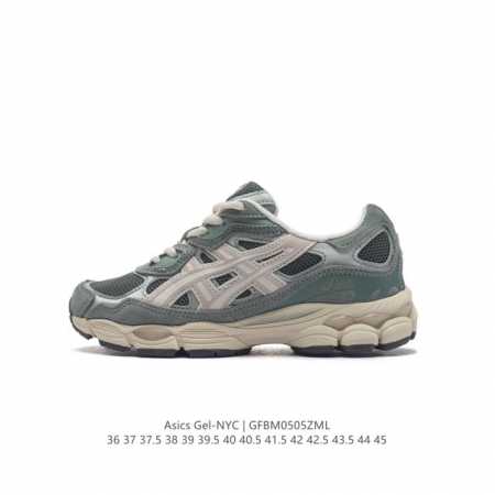 公司级 Asicsgel-Nyc复古单品 亚瑟士asicstiger 新款休闲鞋 厚底街头运动休闲鞋，Asics亚瑟士推出全新gel-Nyc，彰显纽约都市活力。 - 点击图像关闭