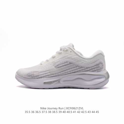 耐克 Nike Journey Run 男女子透气公路跑步鞋 搭载柔软厚实的 ComfiRide 泡绵缓震配置，助你征服充满挑战的路面，大步流星，微笑前行。该鞋