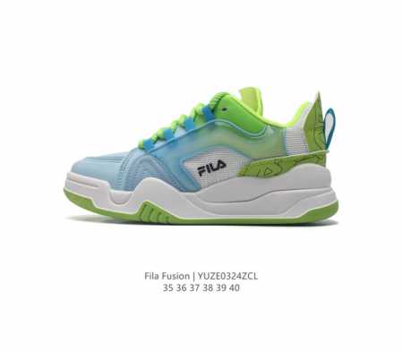 斐乐 女鞋 Fila Fusion 厚底增高百搭运动板鞋 意大利百年经典运动品牌 网红单品 小红书推荐爆款 Fila斐乐新款小白鞋斐乐潮牌文化街头风运动鞋 Fi - 点击图像关闭