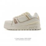 路易威登Louis Vuitton Arch Light Sneakers Lv真皮拼色减震网面运动弓型舞蹈复古老爹运动鞋。原装配件5D效果礼盒及全套原装配件包
