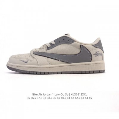 公司级 真标 耐克 Nike Air Jordan 1 Low Og Sp Military Blue Aj1乔1倒勾 2025年新款 蛇年新款 低帮篮球鞋 A