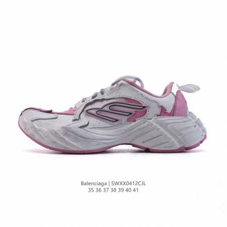 公司级 潮奢 巴黎世家 Balenciaga 小红书爆款女鞋 厚底增高板鞋老爹鞋运动鞋，Balenciaga 最新爆款低帮系带休闲运动板鞋 专柜同步上架香港、美 - 点击图像关闭