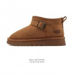 Ugg雪地靴 时尚舒适女鞋厚底增高长筒靴 俏皮可爱的百变造型， 美国轻奢品牌Ugg 平底系列冬季 雪地休闲保暖毛毛雪地靴。官方同步包装 检验标 材料采用原厂防污