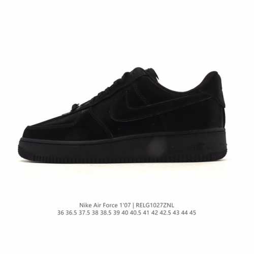 公司级 Af1耐克 Nike Air Force 1 ‘07 Low 空军一号 厚底增高百搭运动板鞋 原楦头原纸板 打造纯正空军版型，专注外贸渠道 全掌内置蜂窝