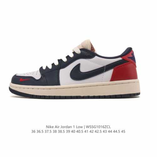 公司级 耐克 乔丹Air Jordan 1 Low Aj1 乔1 乔丹1代Aj1 低帮复古文化休闲运动篮球鞋。该鞋款从 1985 年元年款汲取设计灵感，焕新演绎