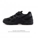Asics 亚瑟士 新款情侣健步减震复古鞋Gel-1 男女时尚透气运动潮流耐磨休闲鞋 。选用网眼与皮革相接，复古而富有层次感。网布搭配银色金属感线条，虎爪 Lo