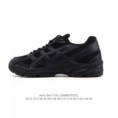 Asics 亚瑟士 新款情侣健步减震复古鞋Gel-1 男女时尚透气运动潮流耐磨休闲鞋 。选用网眼与皮革相接，复古而富有层次感。网布搭配银色金属感线条，虎爪 Lo