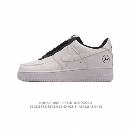 耐克 Nike Air Force 1 '07 Low 空军一号含气垫 低帮百搭厚底增高休闲运动板鞋。柔软、弹性十足的缓震性能和出色的中底设计，横跨复古与现代的 - 点击图像关闭