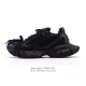 公司级 巴黎世家 Balenciaga 3Xl Sneakers 巴黎世家 十代网布系带低帮走秀复古老爹运动鞋 透气网纱 网面 材料和聚氨酯 磨损效果 鞋头边缘