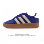 阿迪达斯 Adidas Barreda 考拉派对 复古休闲 清新 舒适百搭 德训鞋 T字头 防滑耐磨 低帮 板鞋 男女款运动鞋。鞋头加宽设计提升了穿着舒适度，长