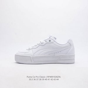 Puma Slipstream Lo Laces 彪马2023 秋冬新款 复古时尚厚底增高耐磨情侣休闲板鞋 码数：35.5 44 编码：Rfwb1026
