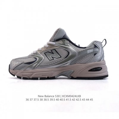 真标 新百伦 Nb530 New Balance 530 复跑古鞋 厚底增高老爹鞋 缓震运动慢跑鞋。Nb530这鞋双确实是Nb家经复典古款式之一，以全科新技诠释