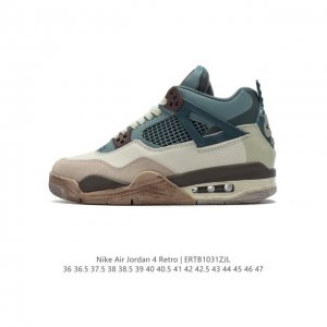 公司级 耐克 新款 Nike Air Jordan 4 Retro OG 中帮 迈克尔 乔丹AJ4代乔4 复古休闲运动文化篮球鞋。秉承轻量化的速度型篮球鞋设计思