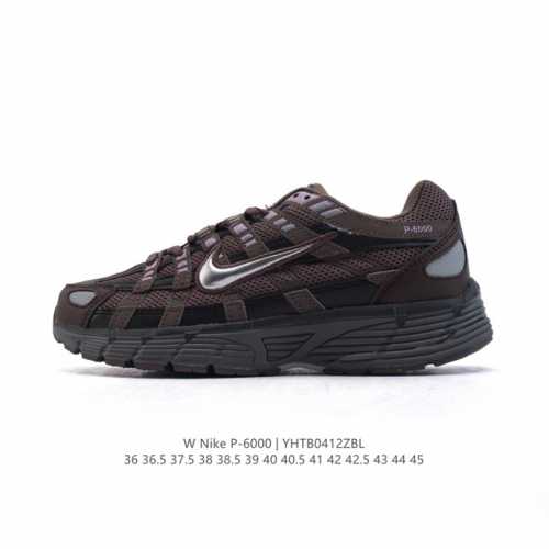 耐克 Nike 男女子休闲运动鞋P-6000Premium 轻便舒适透气防滑缓震耐磨跑步鞋。P-6000 是一款植根于 0 年代风格的混合款式，让人想起去年再次