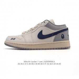 特价 耐克 乔丹Air Jordan 1 Low Aj1 乔1 乔丹1代Aj1 低帮复古文化休闲运动篮球鞋。从1985 年面世的元年款汲取设计灵感，采用简洁大方