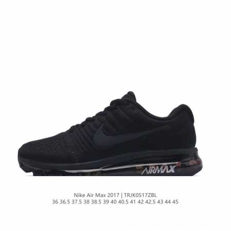 Nike 耐克 Air Max 2017 男女士跑鞋全掌气垫缓震休闲运动跑步鞋。Nikeair Max2017是nike Air Max系列的2017年旗舰款跑 - 点击图像关闭