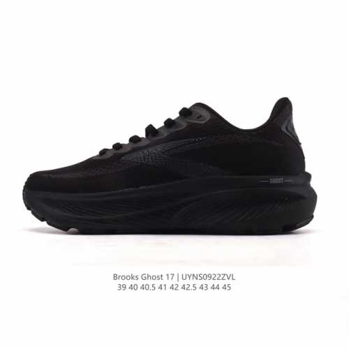 新品公司级 布鲁克斯Brooks Ghost 幽灵 17 经典鞋款厚底增高运动老爹鞋，Max 坐垫。搭载 Dna Loft V3 氮气超临界发泡中底，前掌厚度