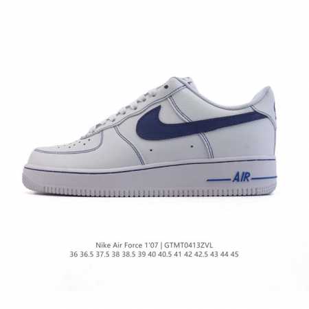 耐克 Nike Air Force 1 '07 Low 空军一号含气垫 小白鞋 低帮百搭厚底增高休闲运动板鞋。柔软、弹性十足的缓震性能和出色的中底设计，横跨复古 - 点击图像关闭