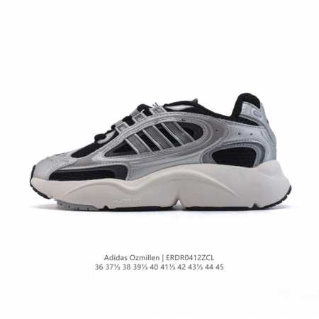 Adidas Originals阿迪达斯三叶草官方 Ozmillen Shoes 男女经典运动鞋 复古 拼色男女低帮缓震运动跑鞋 Oz米伦坏痞兔复古透气运动跑鞋 - 点击图像关闭