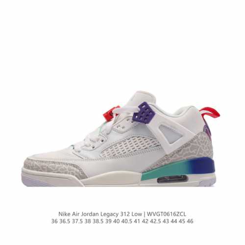 耐克 Aj 乔丹 Air Jordan Legacy 312 低帮运动鞋 Aj312 乔312百搭篮球鞋 酷炫混搭，谁人不爱？Air Jordan Legacy