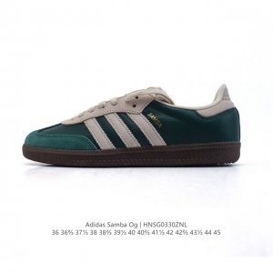 公司级 阿迪达斯 德训鞋 Adidas Originals Samba Og Shoes 经典运动鞋小白鞋 T头鞋 男女士板鞋 彰显休闲摩登风情的时尚经典鞋。它