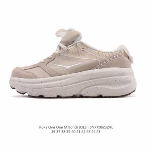 新品公司级 Hoka One One Bondi B3Ls联名运动鞋Hoka One One Bondi B3Ls 舒适防滑耐磨 低帮跑步鞋 男女同款运动鞋 出