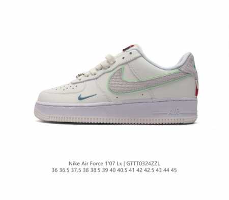 耐克nike Air Force 1 Low 空军一号 Af1 低帮百搭休闲运动板鞋 柔软 弹性十足的缓震性能和出色的中底设计 横跨复古与现代的外型结合 造就出 - 点击图像关闭