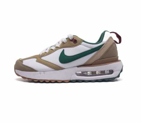 耐克 Nike Air Max Dawn 黎明系列 低帮气垫百搭休闲运动慢跑鞋 从配色上彰显出浓厚的复古气质 最大的亮点当属鞋型设计上加入结构元素 汲取1984 - 点击图像关闭