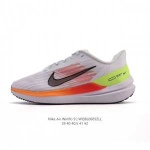 特价 耐克 男鞋 Nike Zoom Winflo 9代飞线贾卡轻质透气休闲运动跑步鞋“登月温弗洛9代”稳固贴合，助你专注畅跑。疾速风范，打造日常跑步佳选；轻盈