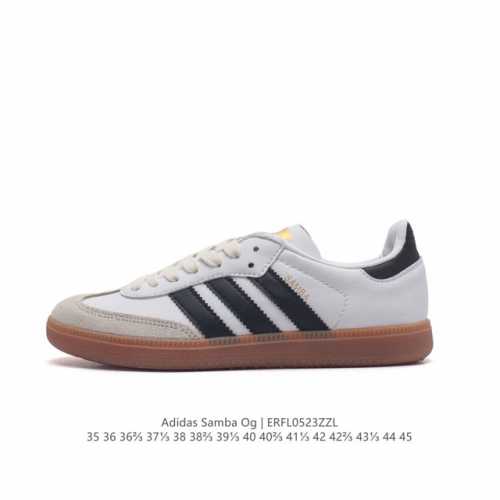 阿迪达斯 德训鞋 Adidas Originals Samba Og Shoes 经典运动鞋小白鞋 T头鞋 男女板鞋 彰显休闲摩登风情的时尚经典鞋。它诞生于50