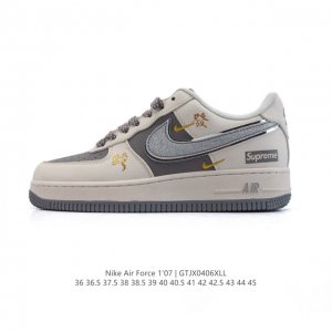 公司级 Af1耐克 2025年新款 蛇年限定 新年鞋子小白鞋 Nike Air Force 1 ‘07 Low 空军一号 厚底增高百搭运动板鞋 原楦头原纸板 打
