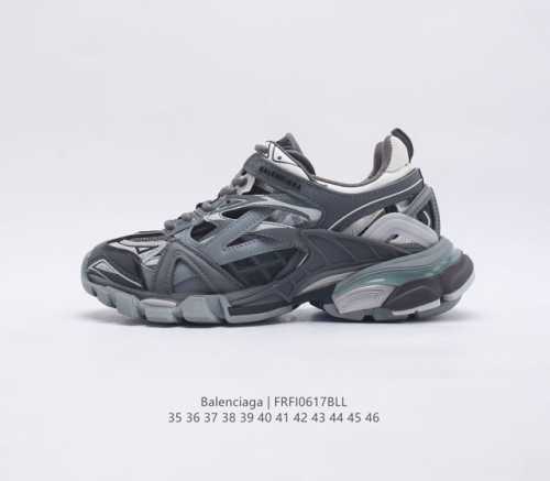 纯原版 巴黎世家老爹鞋系列 巴黎世家 Balenciaga 巴黎世家4.0老爹鞋 Balenciaga Track 4.0 巴黎世家4代老爹鞋 采用17