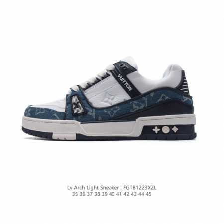 公司级 路易威登 Louis Vuitton Lv路易威登板鞋 时尚运动鞋 潮厚底增高鞋 。舒适防滑底和百搭性霸屏整个时尚娱乐圈，细节调整完美主义！鞋面采用柔软 - 点击图像关闭