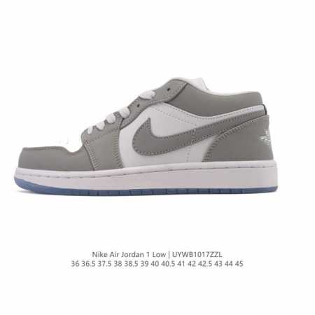 耐克 乔丹Air Jordan 1 Low Aj1 乔1 乔丹1代Aj1 低帮复古文化休闲运动篮球鞋。该鞋款从 1985 年元年款汲取设计灵感，焕新演绎简约经典 - 点击图像关闭