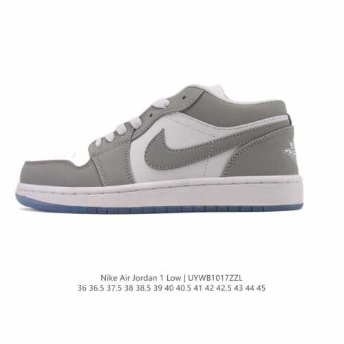 耐克 乔丹Air Jordan 1 Low Aj1 乔1 乔丹1代Aj1 低帮复古文化休闲运动篮球鞋。该鞋款从 1985 年元年款汲取设计灵感，焕新演绎简约经典