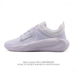 新品 Nike 耐克 In-Season Tr 14 训练运动鞋男女同款训练鞋，强调缓震、轻便与多场景适配性，适合跑步、体能训练等高强度活动。多功能用途：适用于