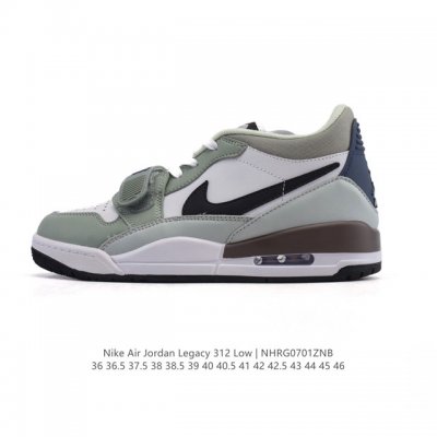 公司级 耐克 Aj 乔丹 Air Jordan Legacy 312 低帮运动鞋 Aj312 乔312百搭篮球鞋 酷炫混搭，谁人不爱？Air Jordan Le