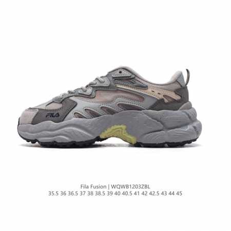 公司级 斐乐 男女款老爹鞋 Fila Fusion 厚底增高跑步鞋 百搭运动板鞋 意大利百年经典运动品牌，网红单品 小红书推荐爆款 Fila斐乐新款小白鞋斐乐潮 - 点击图像关闭