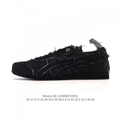 真标 Asics 亚瑟士 男女鞋 配足弓鞋垫 日产经典老牌-鬼塚虎 Onitsuka Tiger Mexico 66经典墨西哥系列复古经典百搭板鞋休闲运动鞋慢跑