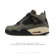 公司级 耐克 Nike Air Jordan 4 Retro Og迈克尔 乔丹Aj4代乔4 低帮复古休闲运动文化篮球鞋。秉承轻量化的速度型篮球鞋设计思想完成设计