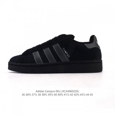 公司级 Adidas阿迪达斯.三叶草Campus 00S 面包鞋复古休闲板鞋。千禧回潮！Adidas Campus 00S 经典再现！面包化的Campus鞋款在