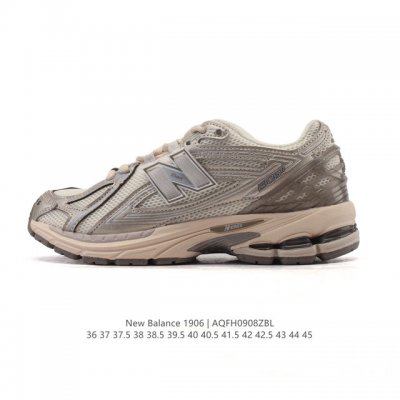 公司级真标 新百伦 New Balance M1906系列 复古运动鞋单品宝藏老爹鞋款。作为Nb最经典的档案鞋型之一，与 2一样，1906有着Nb最成熟的技术加