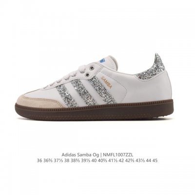 阿迪达斯 德训鞋 Adidas Originals Samba Og Shoes 经典运动鞋小白鞋 T头鞋 男女士板鞋 彰显休闲摩登风情的时尚经典鞋。它诞生于5