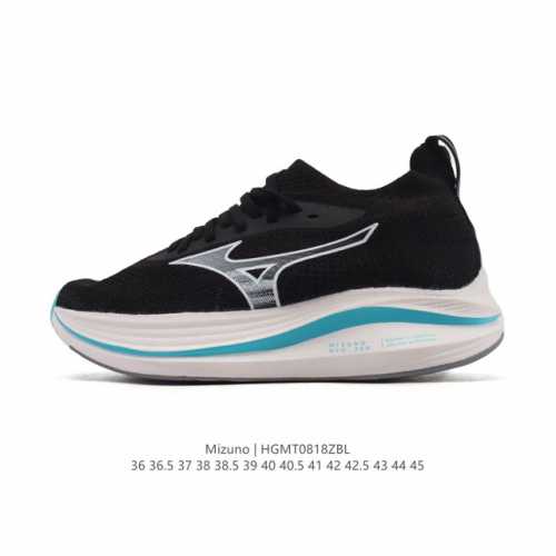 公司级 Mizuno 美津浓 复古时尚休闲舒适减震运动跑步鞋 美津浓Wave机械缓震，可以说是机械缓震跑鞋科技的翘楚。有着非凡的适应性，有着充分而持久的缓震能力
