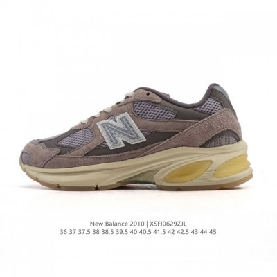 公司级 新百伦 New Balance2010英产做旧鞋款纯色绒运动鞋 厚底增高老爹鞋。此复刻经典鞋款，加入当下大热的户外元素，以曾经篮球鞋款型式样加以打造鞋款