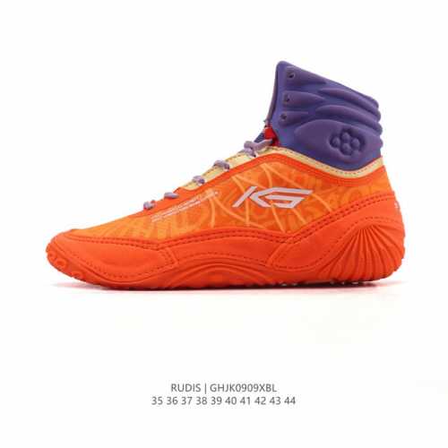 新品公司级 Rudis Adult 巴勒斯专业举重支撑透气防滑拳击摔跤鞋 专业格斗训练鞋 时尚高帮运动跑步鞋。Rudis 鲁迪斯 是一个专注于格斗训练鞋的品牌，