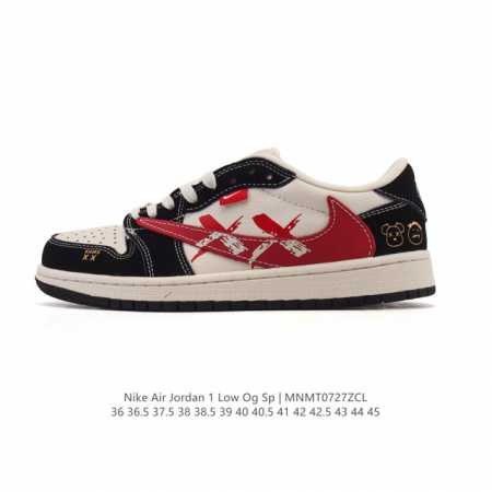 公司级 真标 耐克 Nike Air Jordan 1 Low Og Sp Military Blue Aj1乔1倒勾 2025年新款 蛇年新款 低帮篮球鞋 A - 点击图像关闭