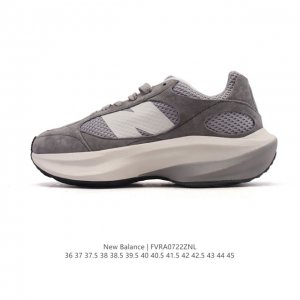 公司级 椰香扑鼻New Balance Warped Runner新款老爹鞋 厚底增高休闲复古运动跑步鞋。Beam大底提供足步弓支撑，解构皮革。用猪巴革拼接透气