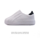 110 阿迪达斯 Adidas Originals Adifom Superstar 木屐鞋 沙滩鞋 鸭鸭鞋 潮男女休闲运动板鞋。鞋子由 50% 的天然和可再生